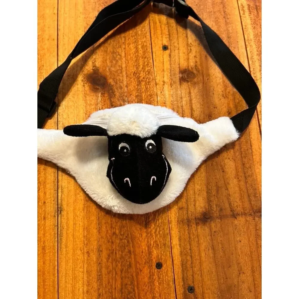 Thistle Products Scotland Sheep Plush Fanny Pack Bum Bag Waist Pouch 12 in